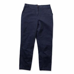 Boden Navy Cotton Chino High Rise Pants women’s 8L